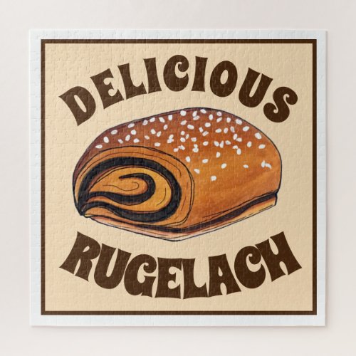 Rugelach Jewish Polish Crescent Roll Pastry Bakery Jigsaw Puzzle