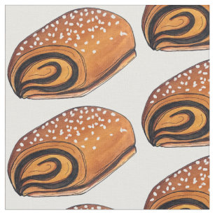 Rugelach Jewish Polish Crescent Roll Pastry Food Fabric