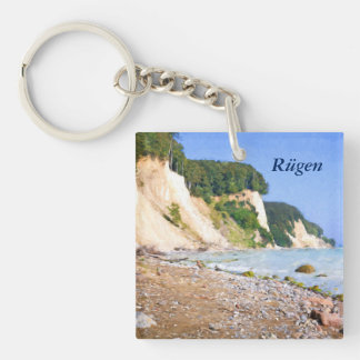 Rügen Chalk Cliffs Keychain