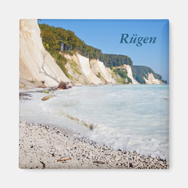 Rügen Kreideküste Magnet (Front)