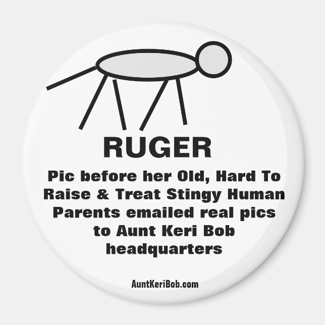 Ruger Magnet (Front)