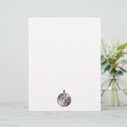 Rugged Acoustic Guitar (Standing Front)