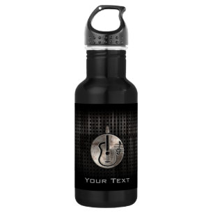 Rugged Acoustic Guitar Water Bottle