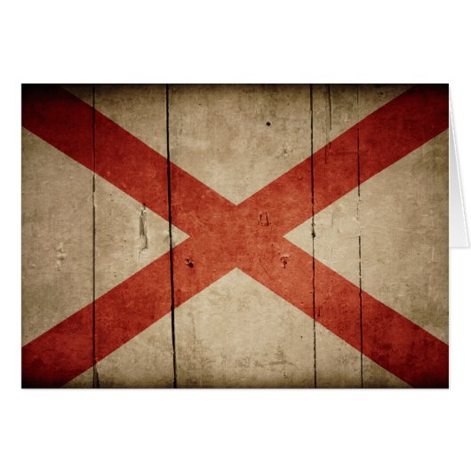 Rugged Alabama Flag (Front Horizontal)