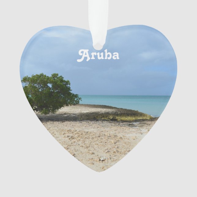Rugged Aruba Ornament (Front)