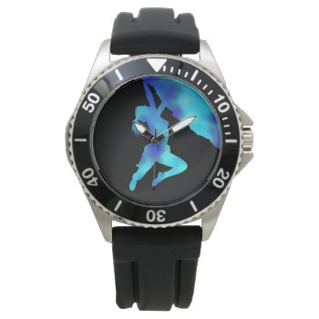 Rugged Bouldering Ecstacy Climber Watch by Mindgoop_climber at Zazzle