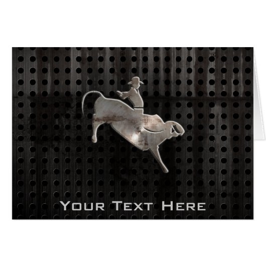 Rugged Bull Rider Cards (Front Horizontal)