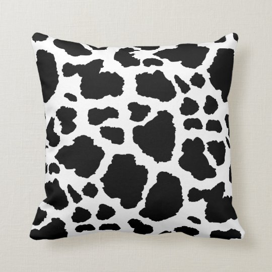 cowprint pillow