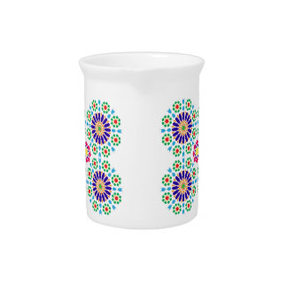 Rugged customizable porcelain window. beverage pitcher