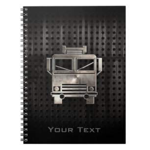 Rugged Fire Truck Notebook