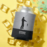 Rugged Fishing Beer Cooler at Zazzle