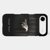 Rugged Horse Racing Case-Mate iPhone Case (Back (Horizontal))
