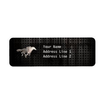 Rugged Horse Racing Label by SportsWare at Zazzle