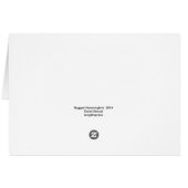 Rugged Hummingbird 2014 Cards (Back Horizontal)