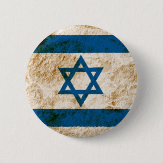 Rugged Israeli Flag Button