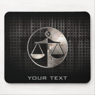 Rugged Justice Scales Mouse Pad
