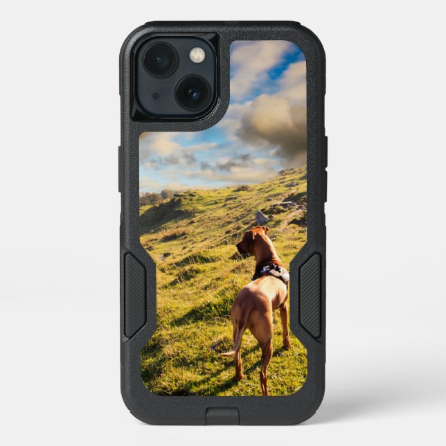 Rugged Landscape and Dog Photography Otterbox iPhone Case (Back)