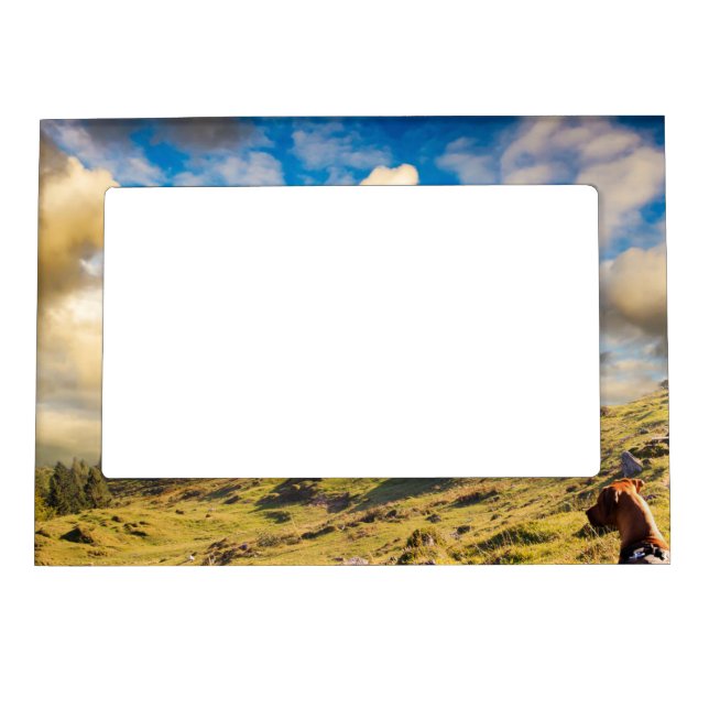 Rugged Landscape Photography Magnetic Frame (Front)