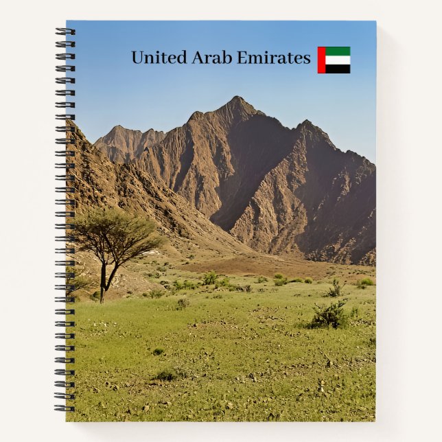 Rugged mountains notebook (Front)
