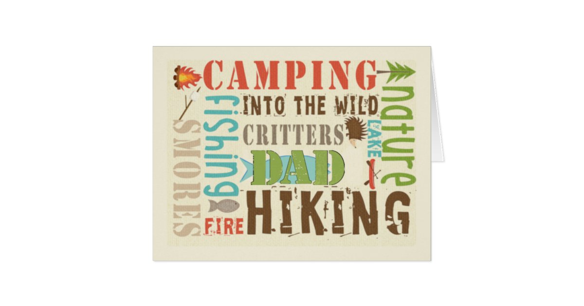 Rugged Outdoorsman Father's Day Card Zazzle