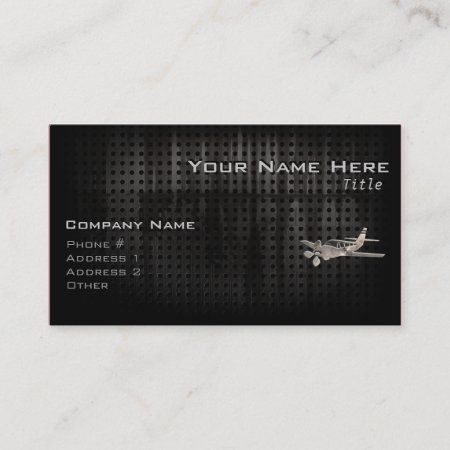 Rugged Plane Business Card