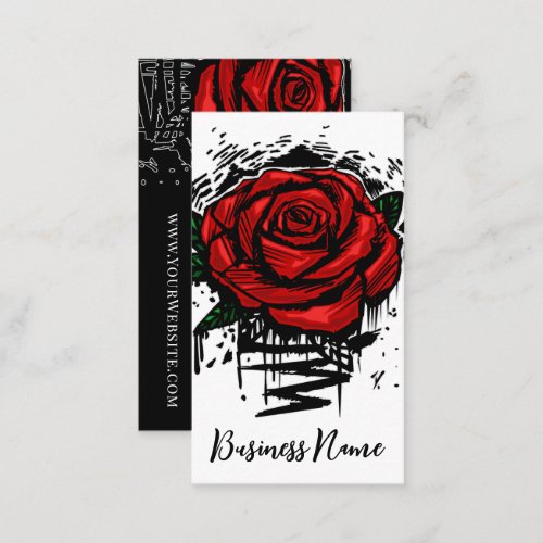 Rugged Rose Business Card