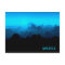 Rugged Smokey Blue Jagged Mountains America