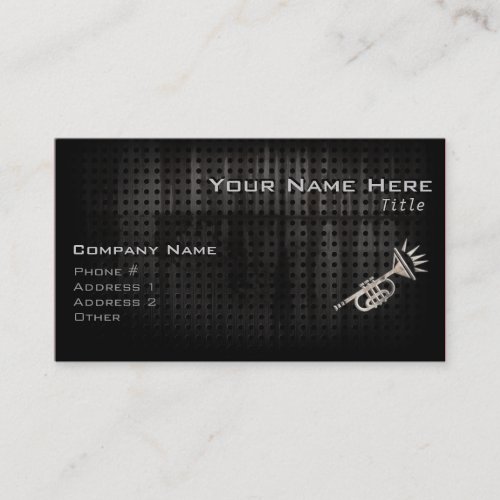 Rugged Trumpet Business Cards