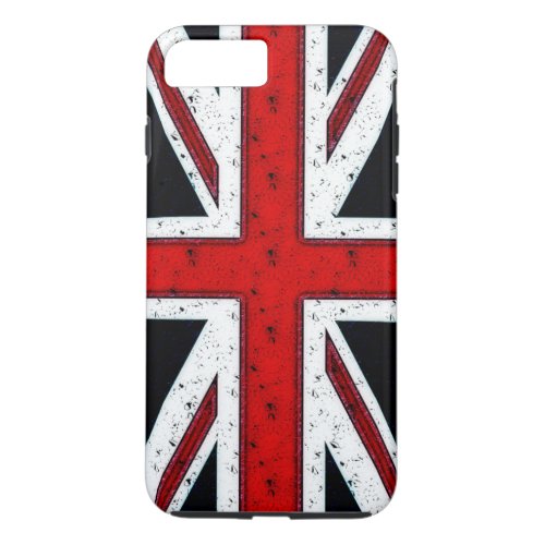 Rugged Union Jack iPhone 8 Plus7 Plus Case