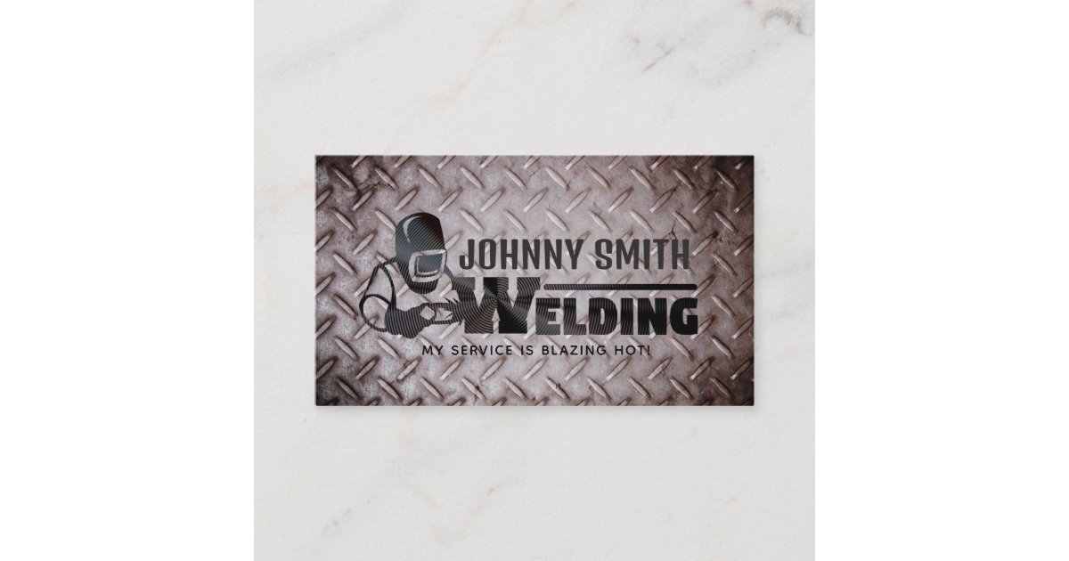 Rugged Welder Business Cards | Zazzle