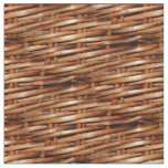 Rugged Wicker Basket Look Fabric