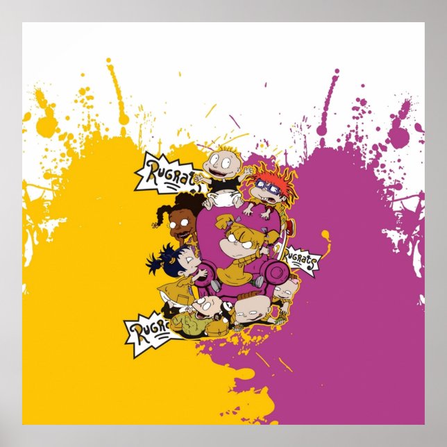 Rugrats For Air Jordan 1 Mid Para Mi Familia Poster (Front)
