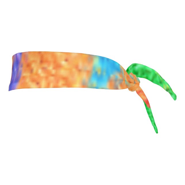 Rugs and Rags abstract pure art supreme    Athleti Tie Headband (Rotate 90)
