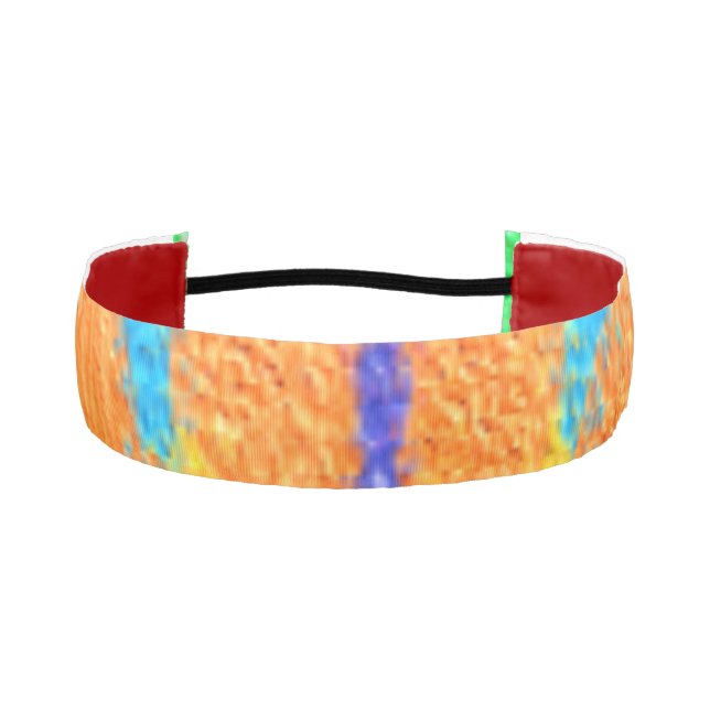 Rugs and Rags abstract pure art supreme    Athletic Headband (Front)