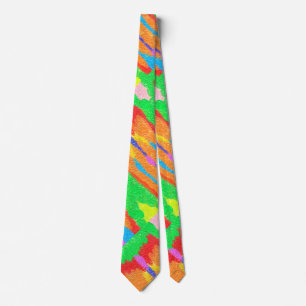 Rugs and Rags abstract pure art supreme Neck Tie