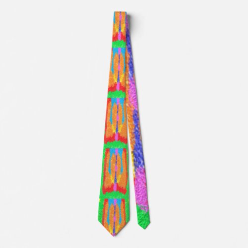 Rugs and Rags abstract pure art supreme   Neck Tie