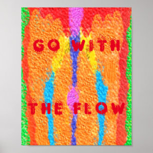 Rugs and Rags abstract pure art supreme            Poster