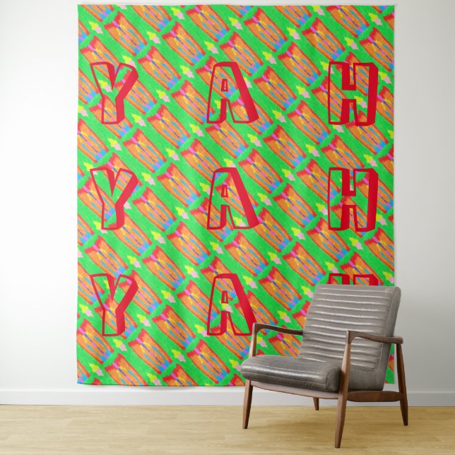 Rugs and Rags abstract pure art supreme            Tapestry (In Situ)