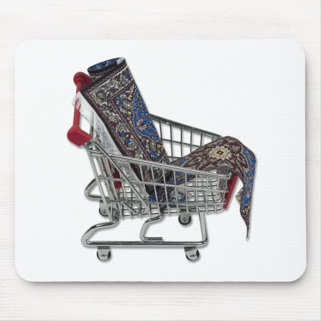 RugsShoppingCart090410 Mouse Pad (Front)