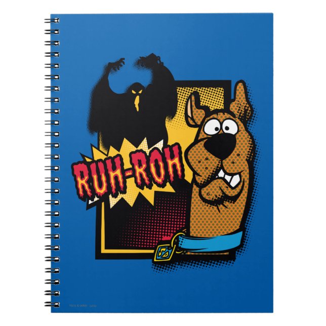 Ruh-Roh Scooby-Doo and a Ghost Notebook (Front)