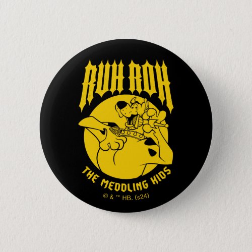 Ruh Roh Scooby_Doo The Meddling Kids Icon Button