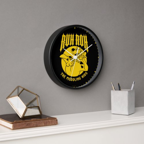 Ruh Roh Scooby_Doo The Meddling Kids Icon Clock