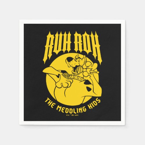 Ruh Roh Scooby_Doo The Meddling Kids Icon Napkins