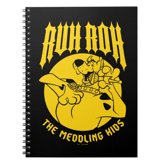 Ruh Roh Scooby-Doo The Meddling Kids Icon Notebook (Front)