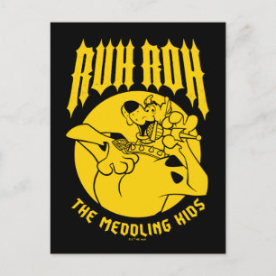 Ruh Roh Scooby-Doo The Meddling Kids Icon Postcard