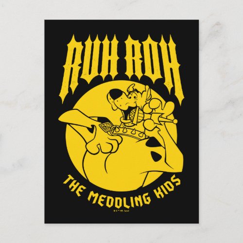 Ruh Roh Scooby_Doo The Meddling Kids Icon Postcard