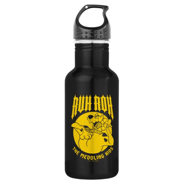 Ruh Roh Scooby-Doo The Meddling Kids Icon Stainless Steel Water Bottle (Front)