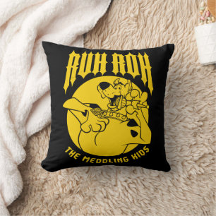 Ruh Roh Scooby-Doo The Meddling Kids Icon Throw Pillow