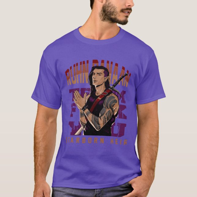 Ruhn Danaan Bootleg Style 90s Vibe Crescent City B T-Shirt (Front)