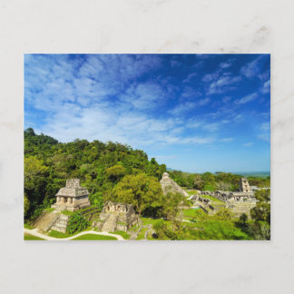 Ruinas en Palenque, México Postcard